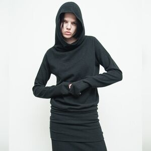 Nikolas K Wool Cowl Neck Sweater